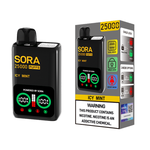 SORA 25000 (Disposable vape)